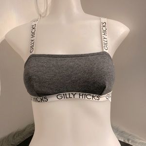XS Gilly Hicks Gray Bralette